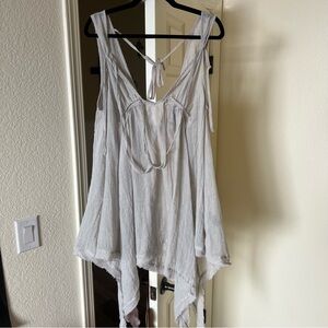 Darker Wavs Handkerchief Mini Dress Top